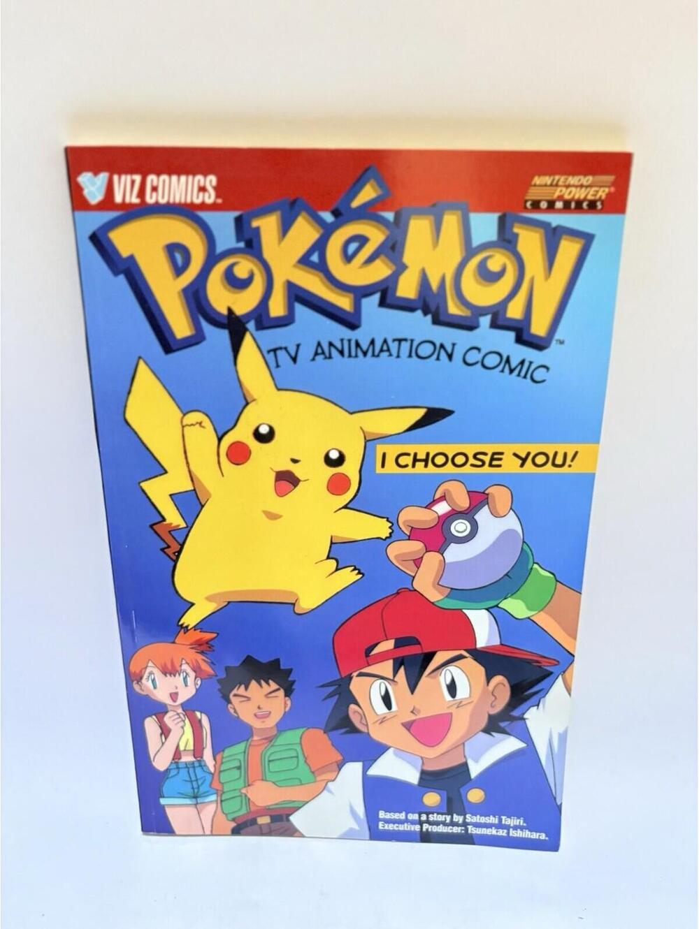 Vintage 1999 Viz Nintendo Pokemon TV Comic - "I Choose You!" Paperback Book